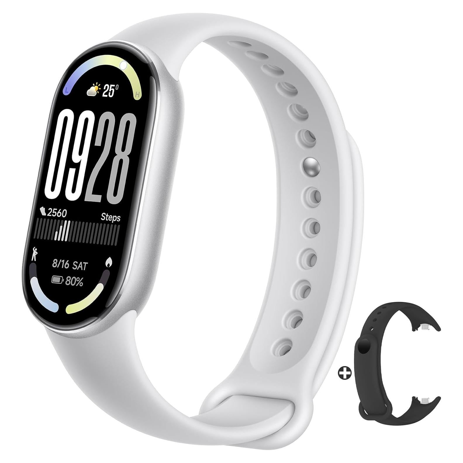 Xiaomi Mi Smart Band 10 - Pantalla AMOLED 4.37 cm, 21 Días Batería