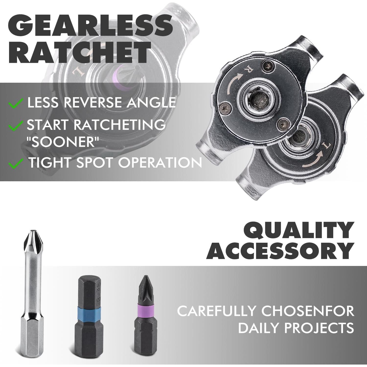 Juego de Destornilladores de Carraca VMAN 40 en 1 con Puntas S2