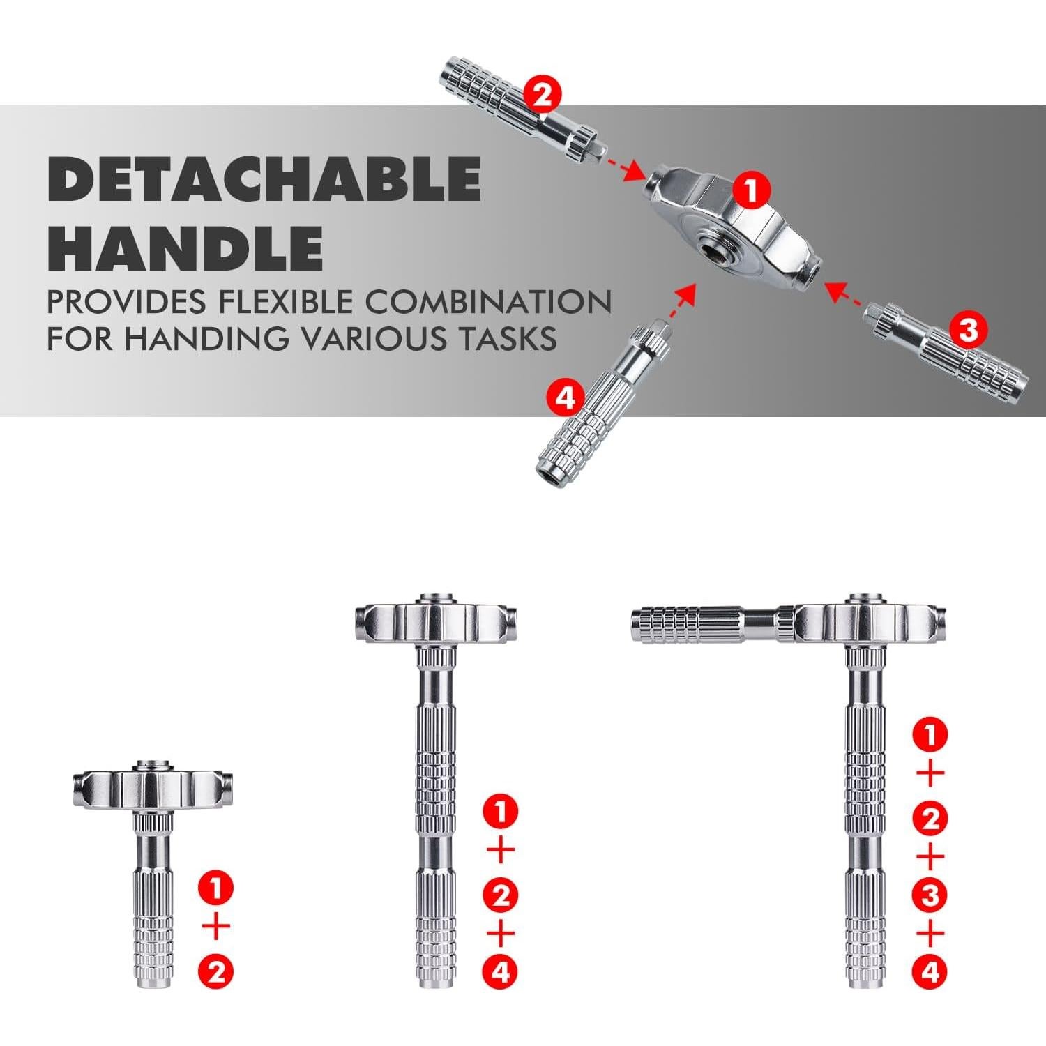 Juego de Destornilladores de Carraca VMAN 40 en 1 con Puntas S2