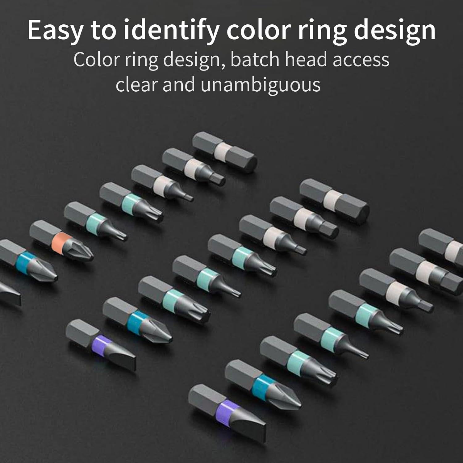 Juego de Destornilladores Magnéticos 24 en 1 JUSTHERE - Precisión y Ergonomía