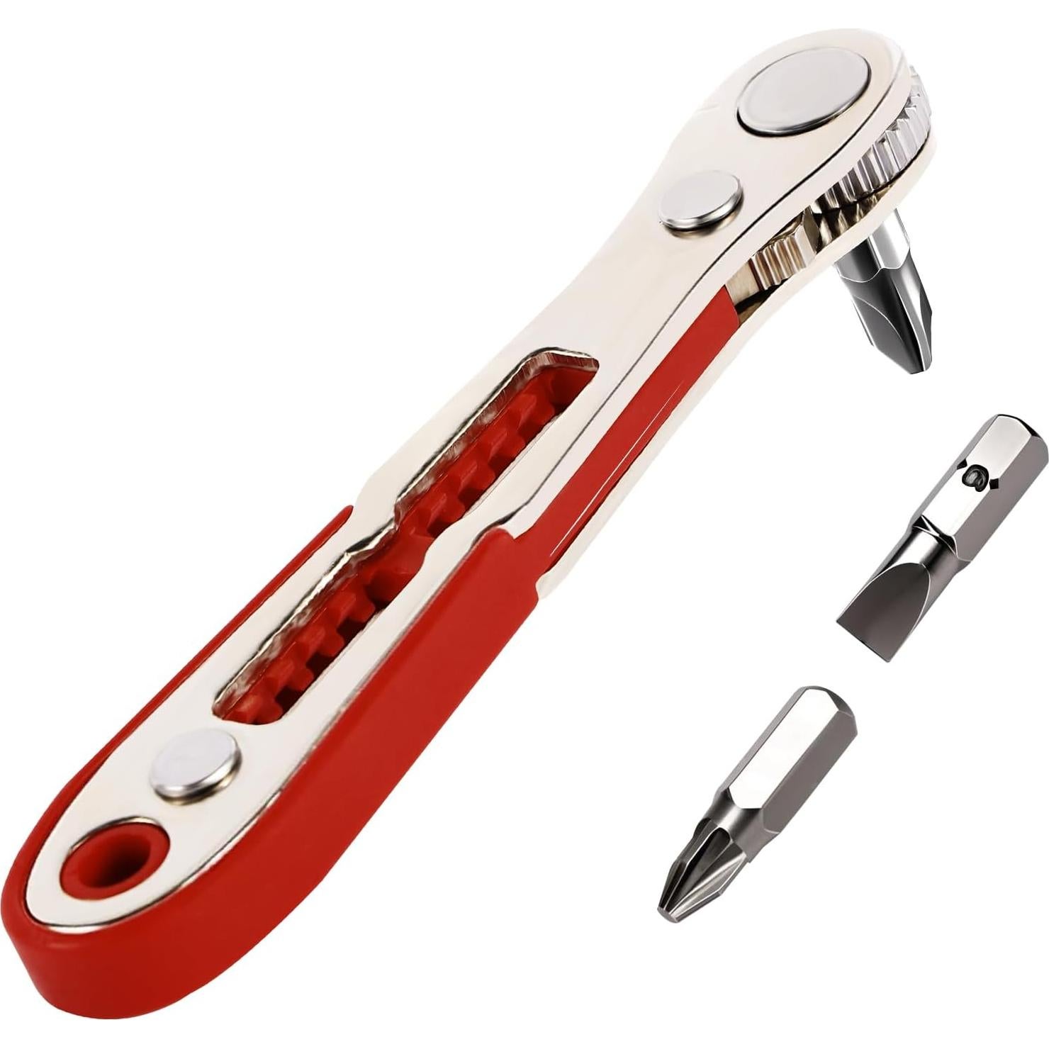 Juego de Destornillador Magnético 22 en 1 Aeiyiqco - Compacto y Reversible