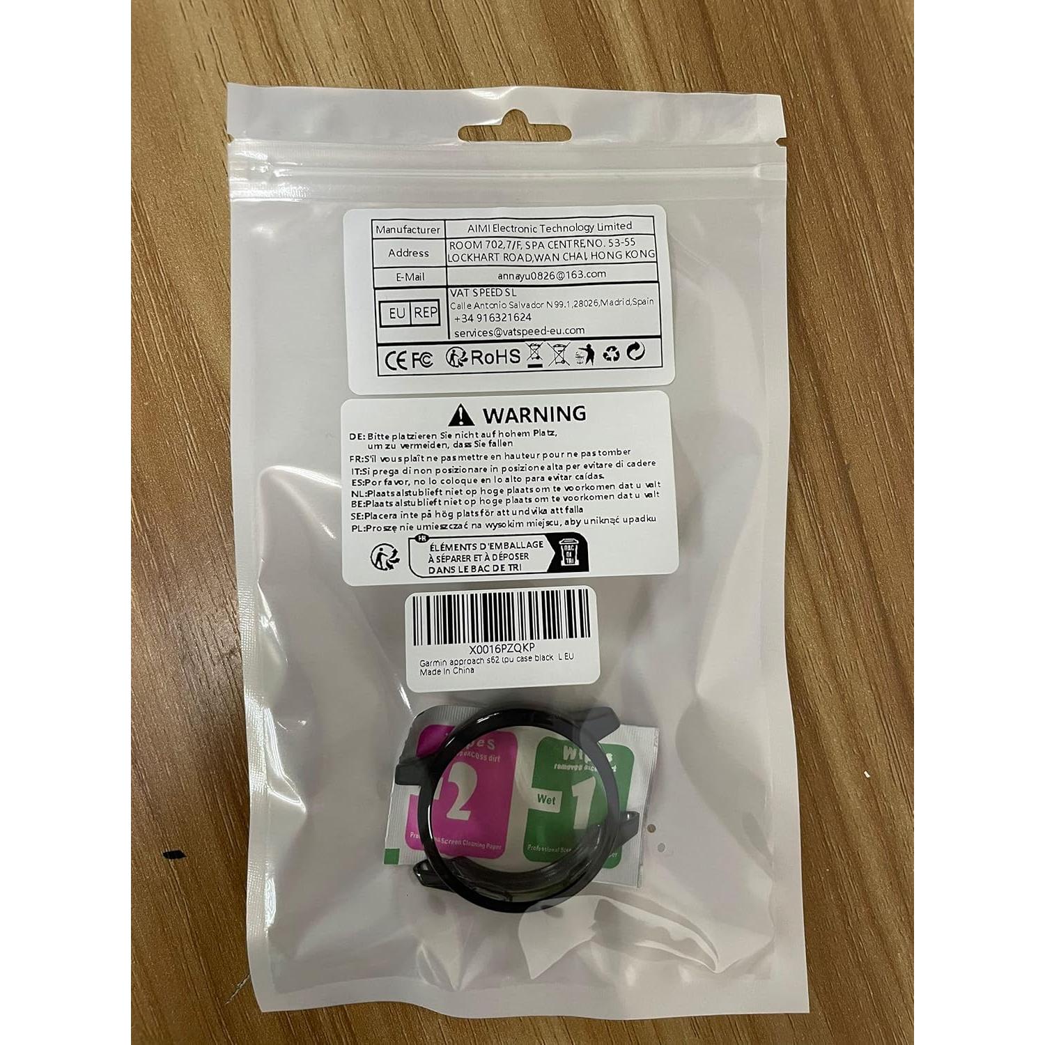 Funda Protectora de Silicona LOKEKE para Huawei Band 10/9/8 - Negro