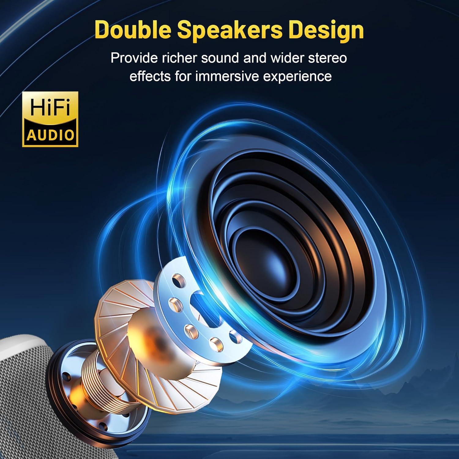 Mini Proyector ILEBYGO 4K 1080P WiFi Bluetooth Portátil