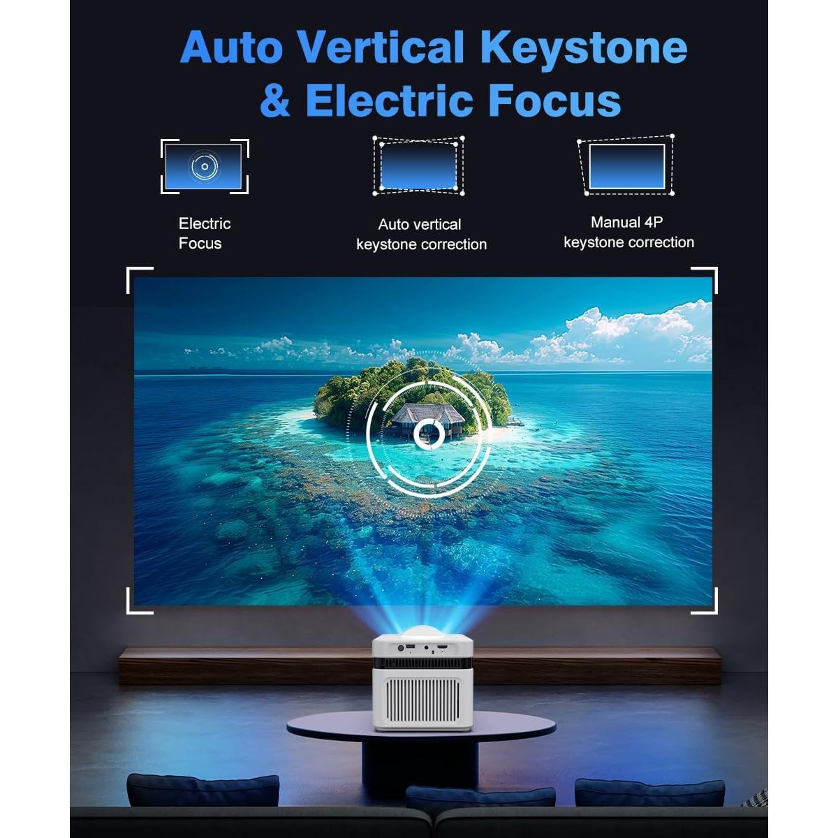 Proyector Inteligente Magcubic HY450NTV 4K Ultra Corto 700 ANSI