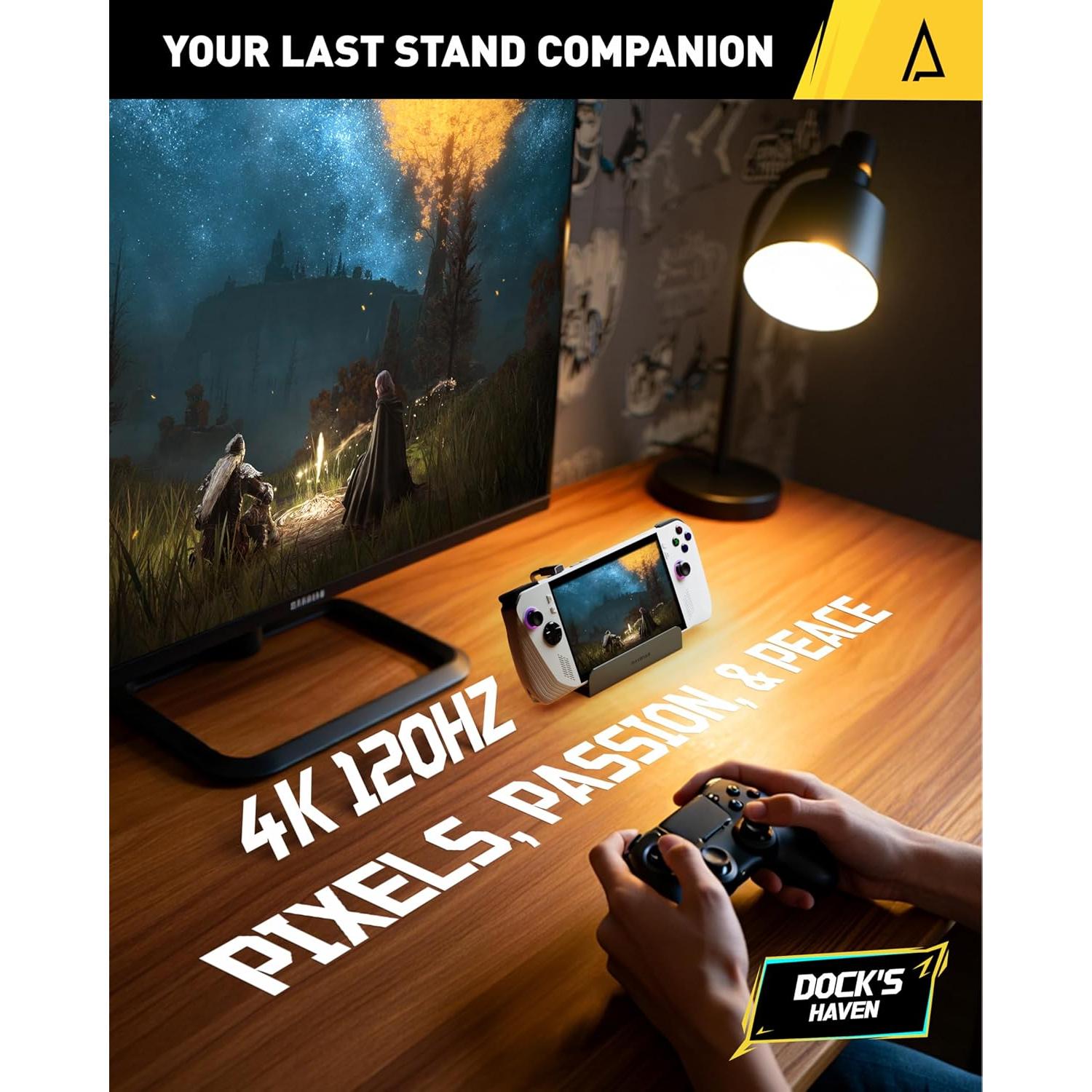 Estación de Acoplamiento 6 en 1 Maxonar para ROG Ally y Steam Deck