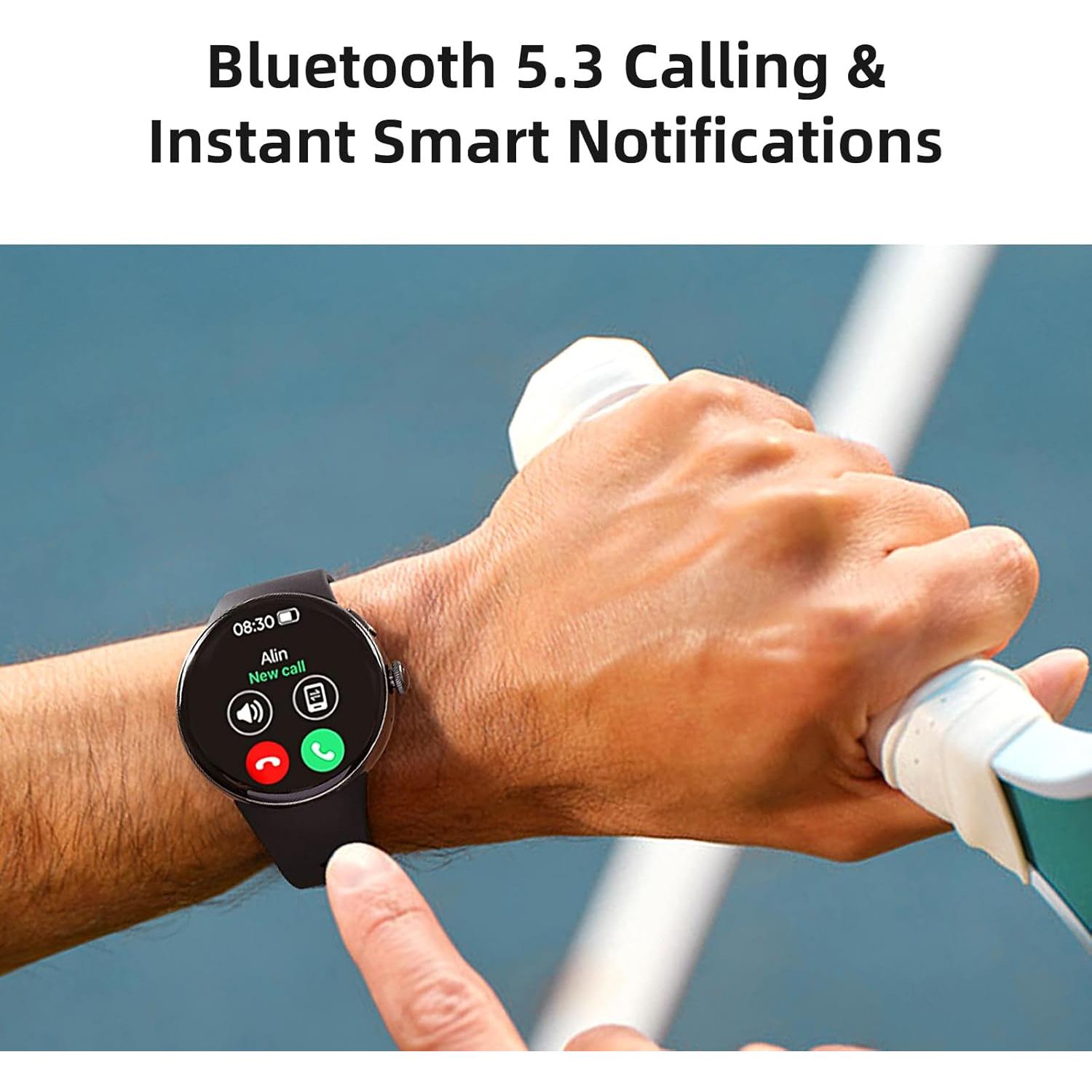 Reloj Inteligente Parsonver LW51 AMOLED 43mm Negro Fitness