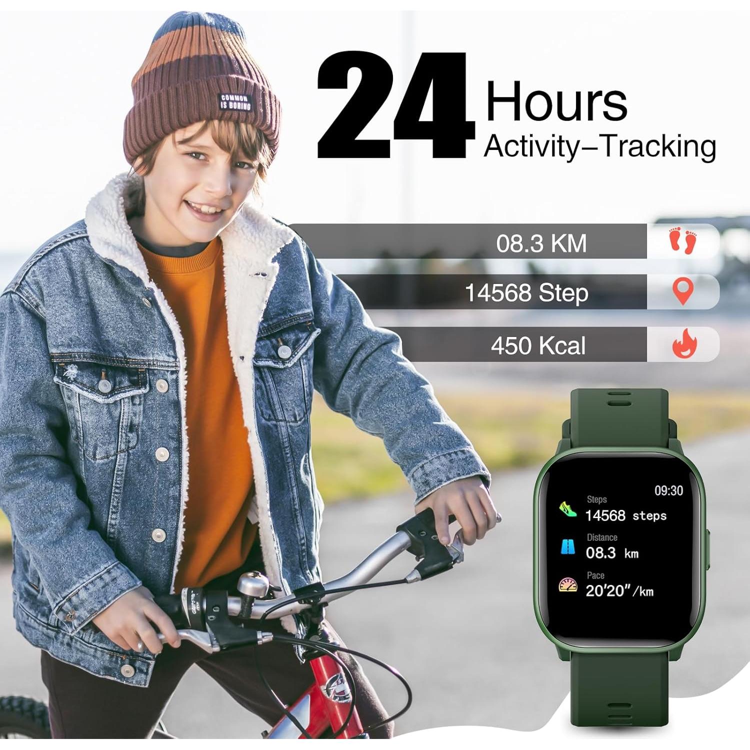 Reloj Infantil Meoonley IP68 Impermeable 19 Modos Deportivos