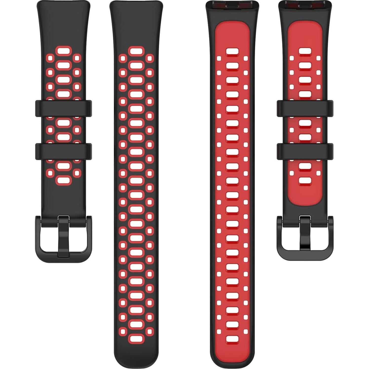 Correa de Reemplazo TPU MOTONG para Huawei Band 10/9/8 - Negro/Gris