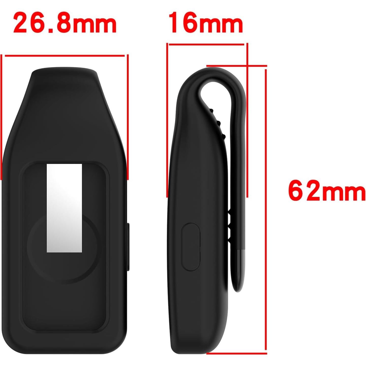 Hebilla de Clip Universal Disscool para Huawei Band 10/9/8 - Silicona Suave