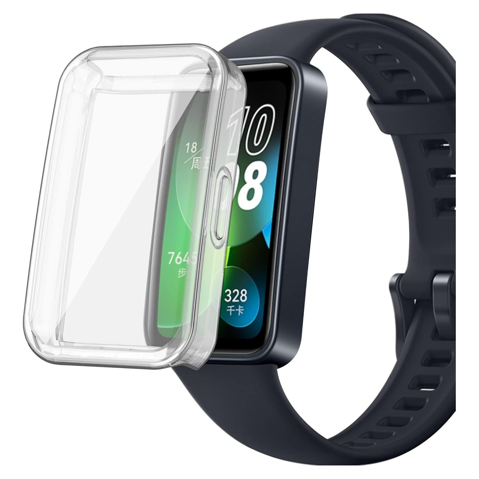 Funda Protectora TPU para Huawei Band 10/9/8 - Transparente