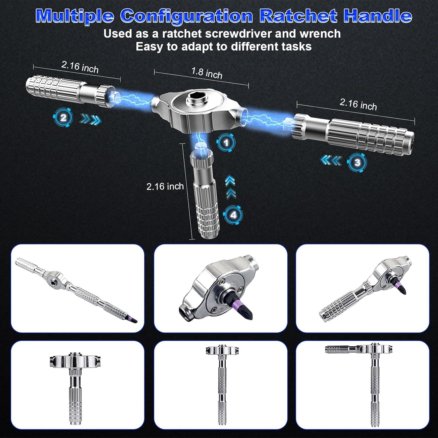 Juego de Destornilladores Magnéticos 40-en-1 LeCoirrax S2
