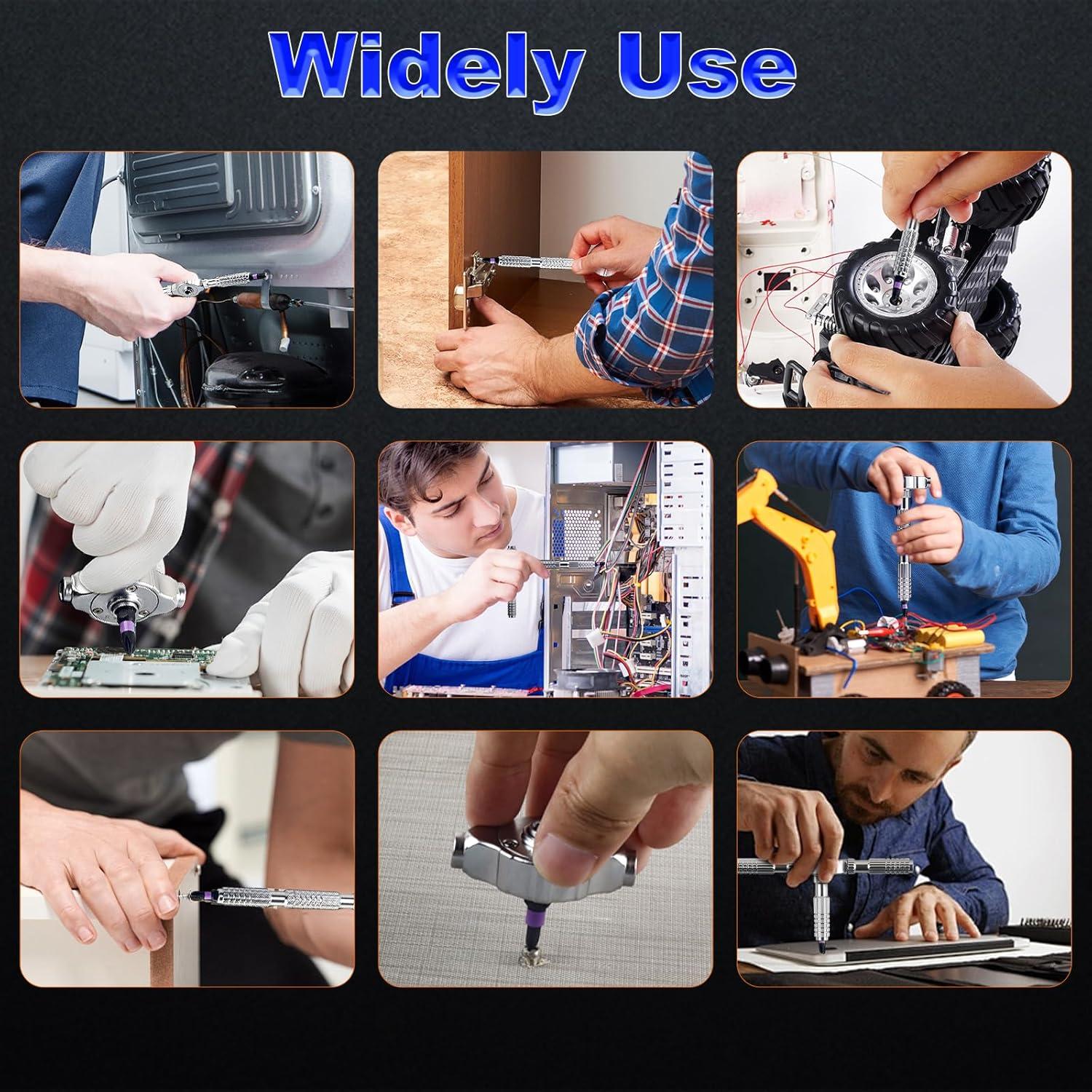 Juego de Destornilladores Magnéticos 40-en-1 LeCoirrax S2