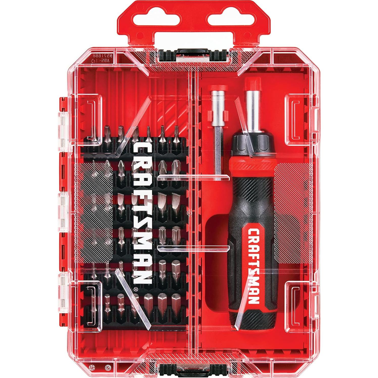 Juego de Destornillador de Trinquete CRAFTSMAN 44 Piezas