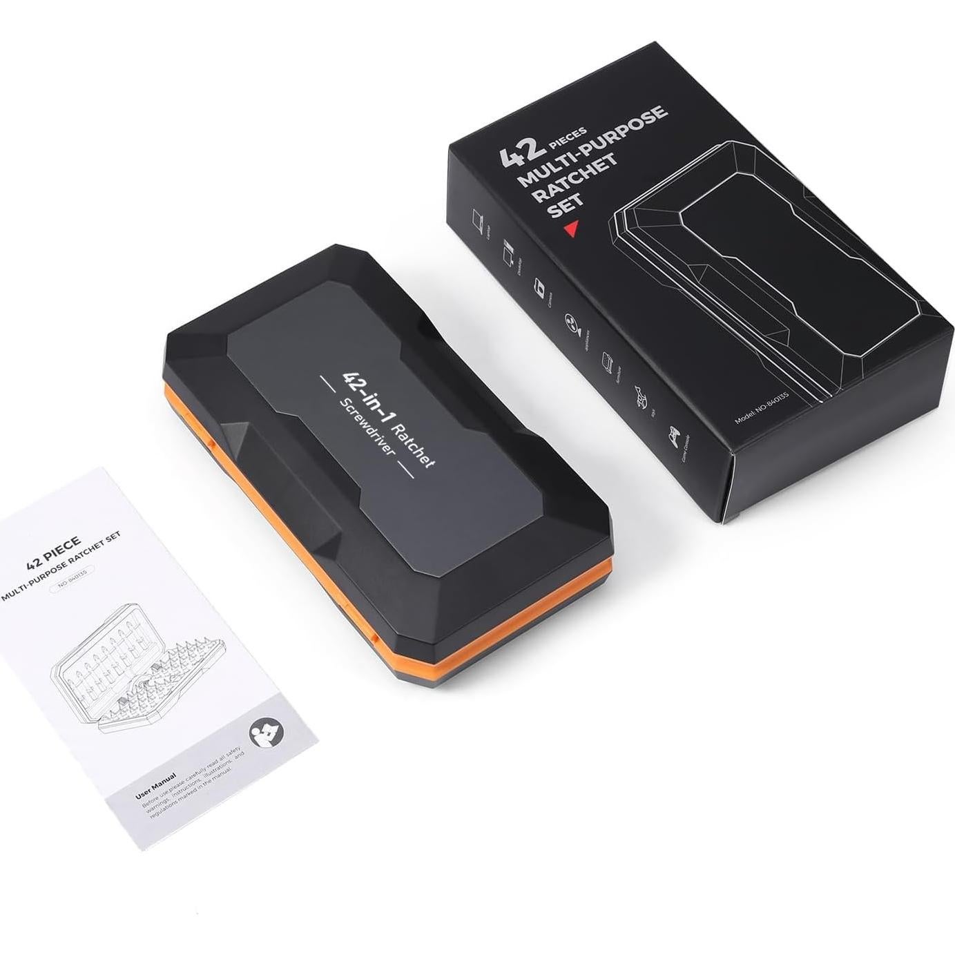 Juego de Destornilladores Magnéticos Criacr 42 en 1 con Mango de Carraca