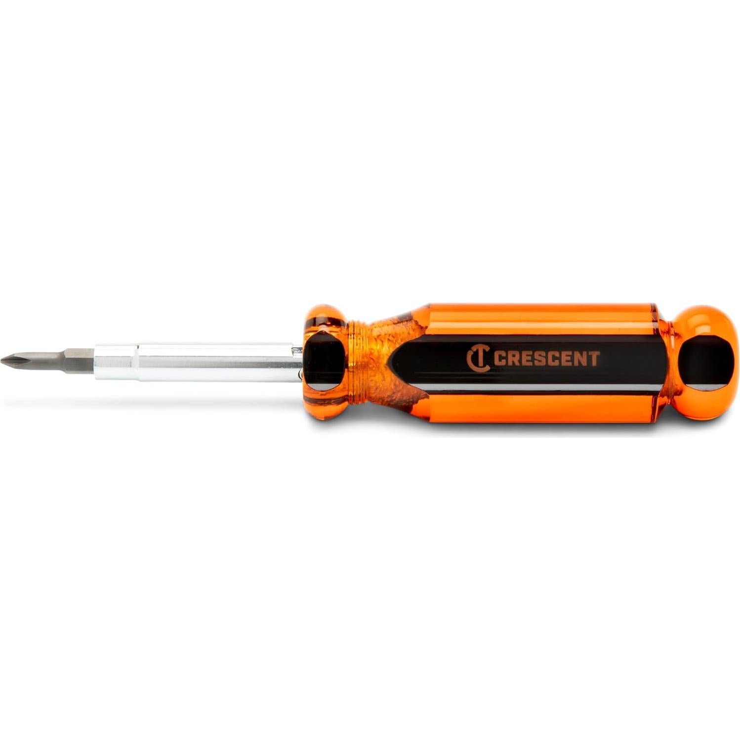 Destornillador 6-en-1 Crescent CS61N Rojo, Multi-Bit