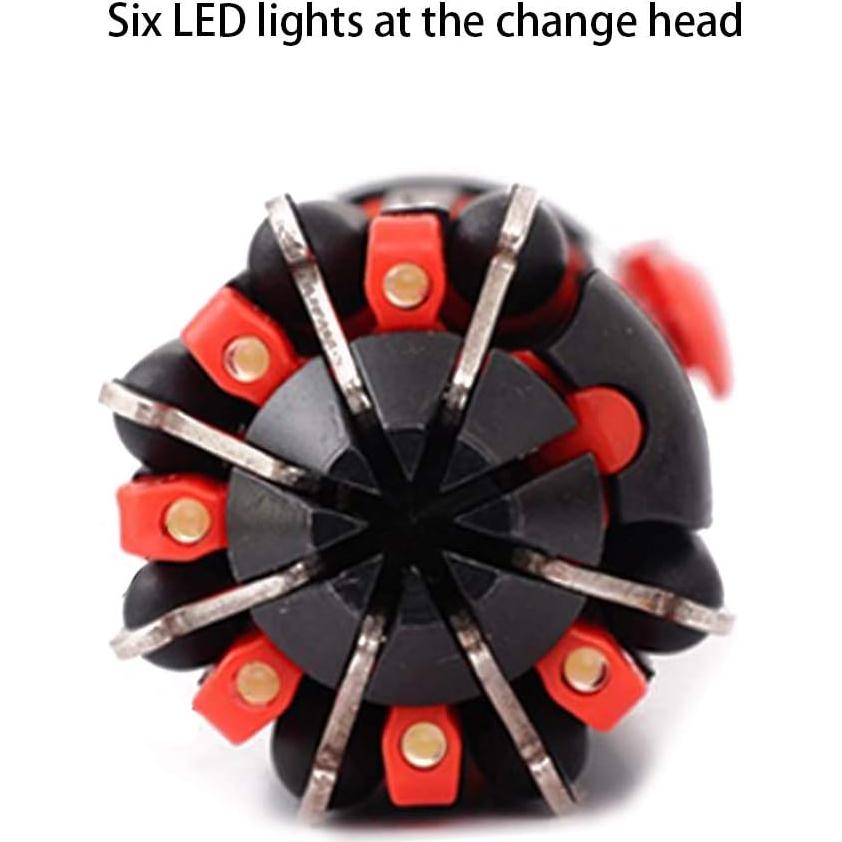 Juego de Destornilladores Portátil 8 en 1 VIP Global Exim con Linterna LED