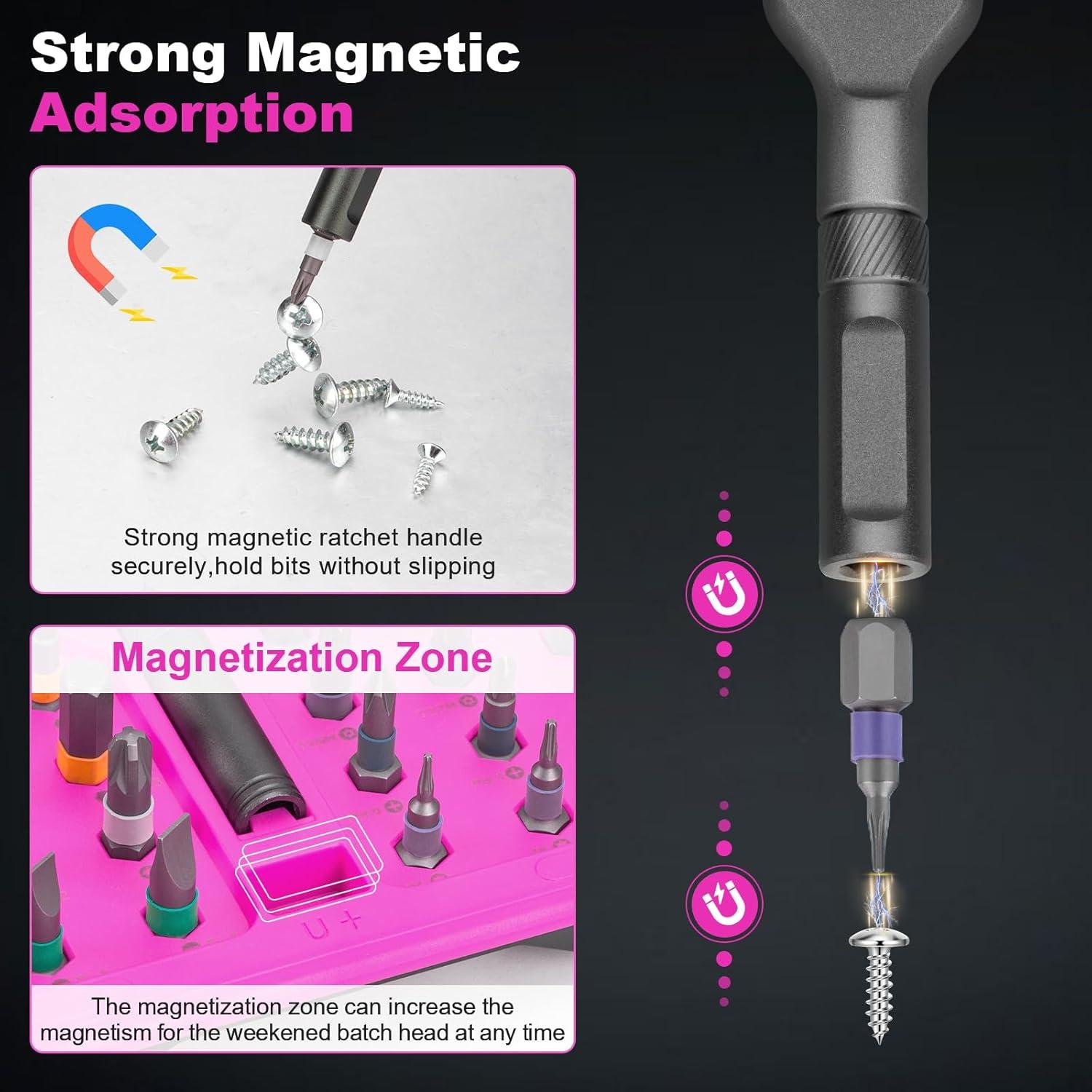 Juego de Destornilladores Magnéticos 42 en 1 THINKWORK