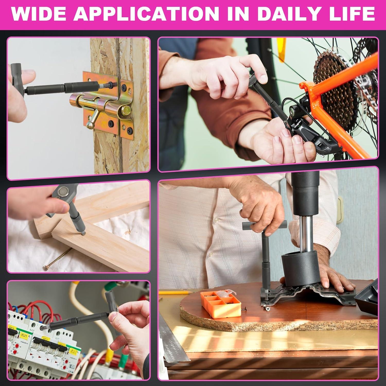 Juego de Destornilladores Magnéticos 42 en 1 THINKWORK