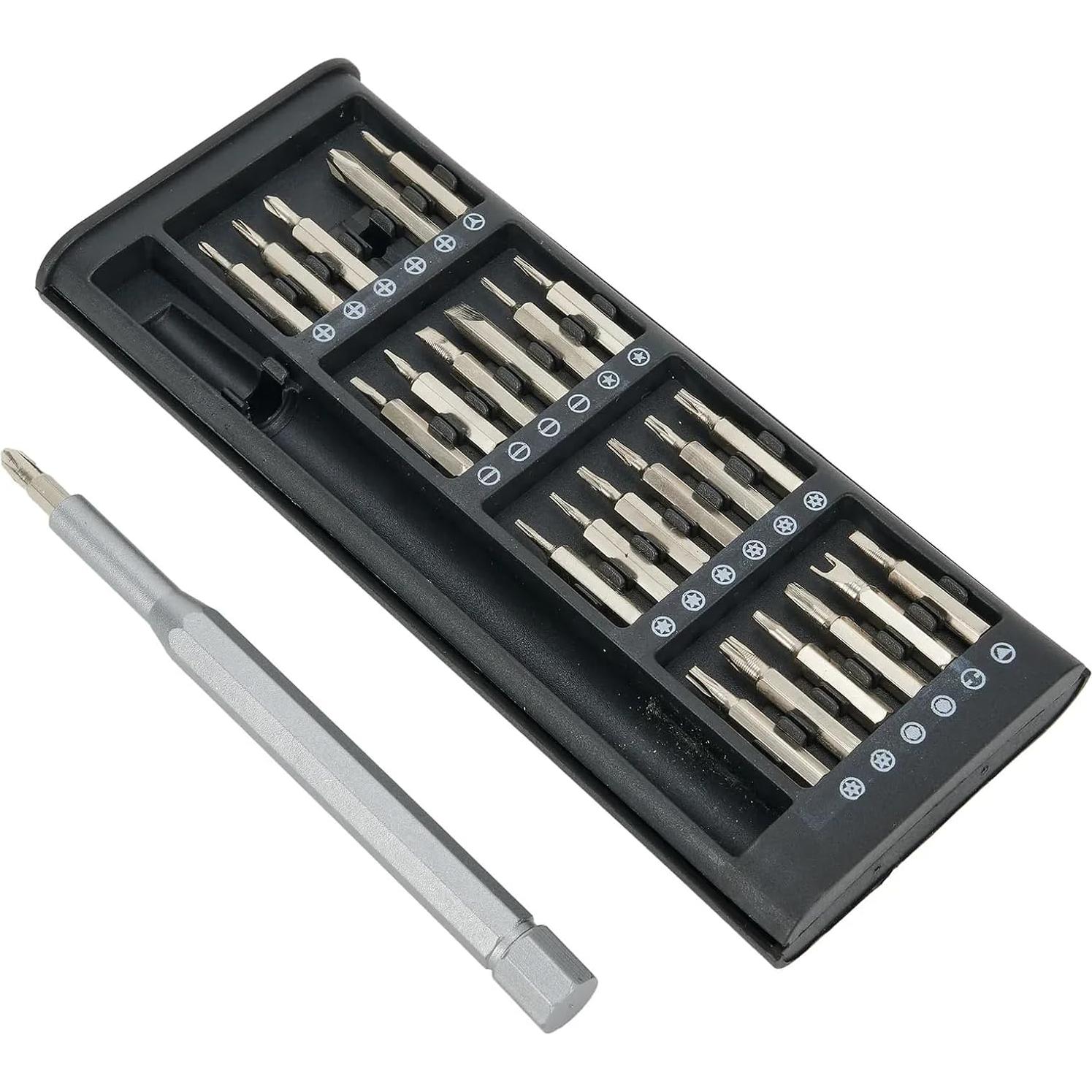 Juego de Destornilladores de Precisión Genérico 24 en 1 Ergonómico