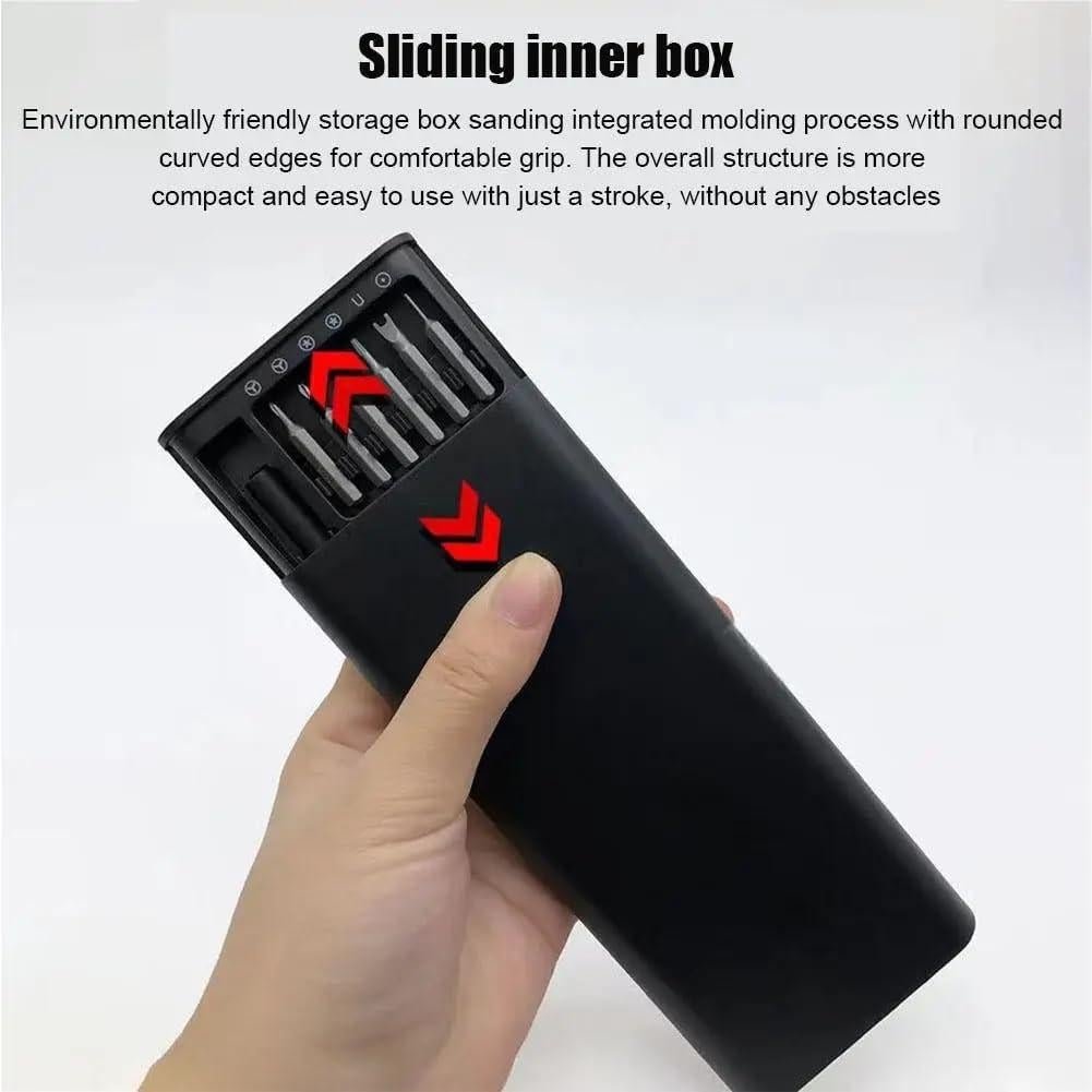 Juego de Destornilladores de Precisión Genérico 24 en 1 Ergonómico