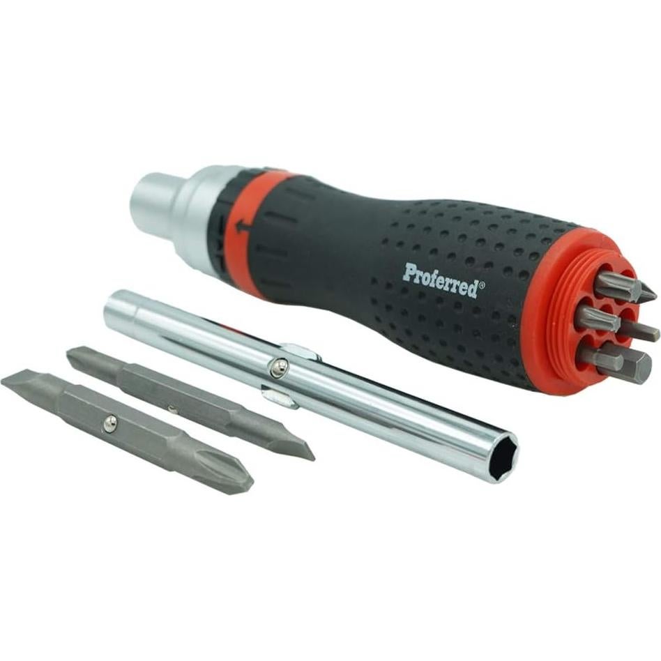 Juego de Destornilladores Trinquete Proferred T29004 19 en 1