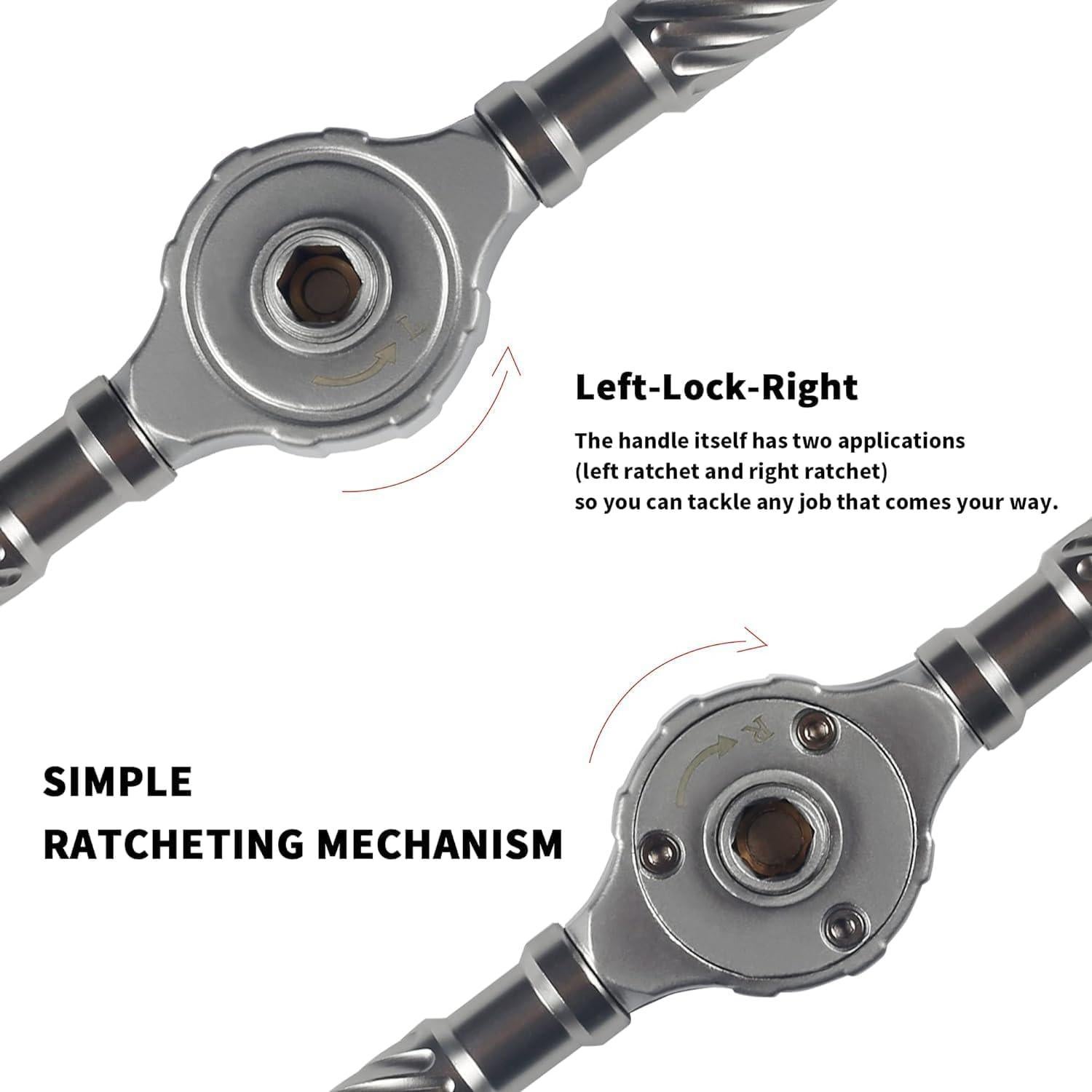 Kit de Destornilladores 30 en 1 KER con Punta Magnética
