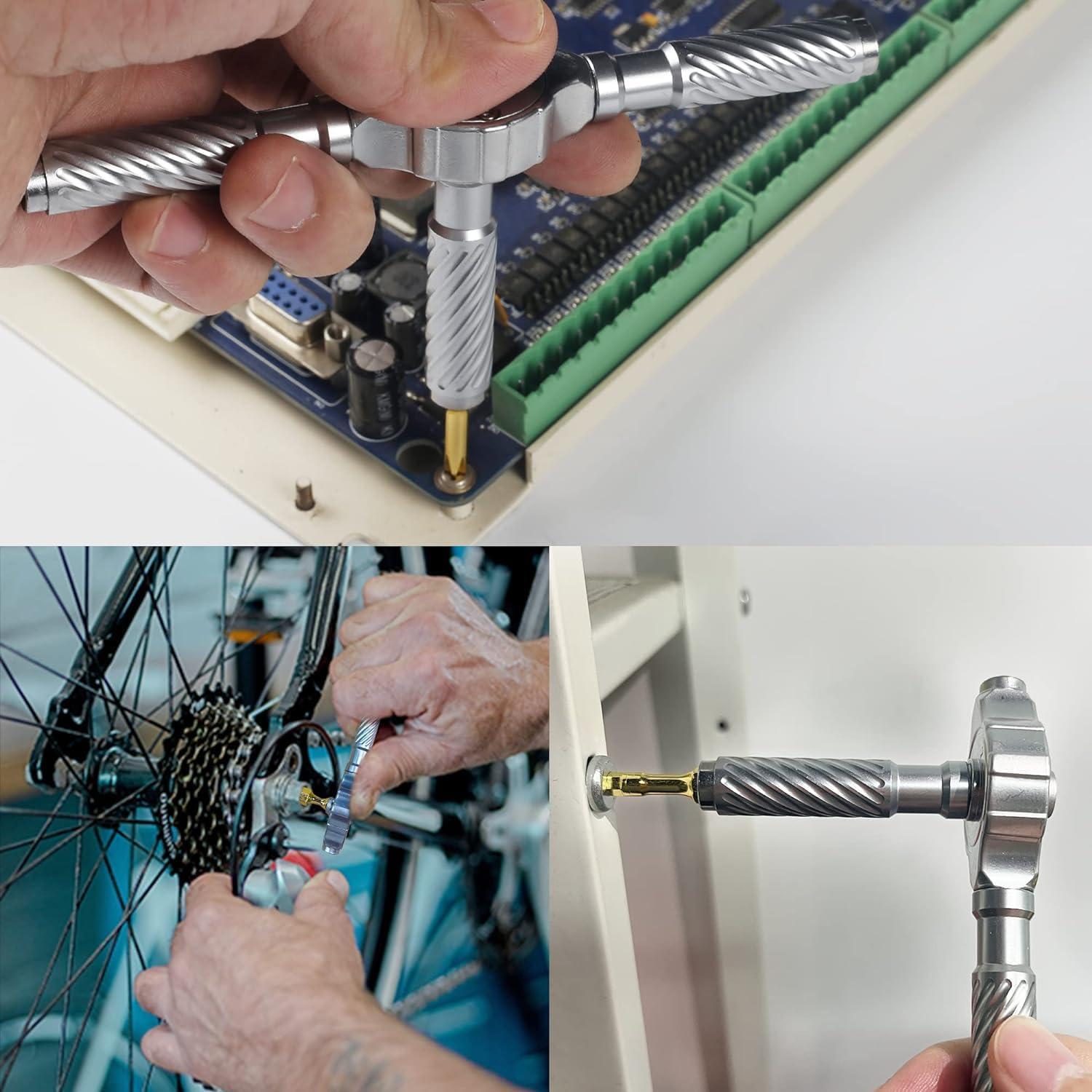 Kit de Destornilladores 30 en 1 KER con Punta Magnética