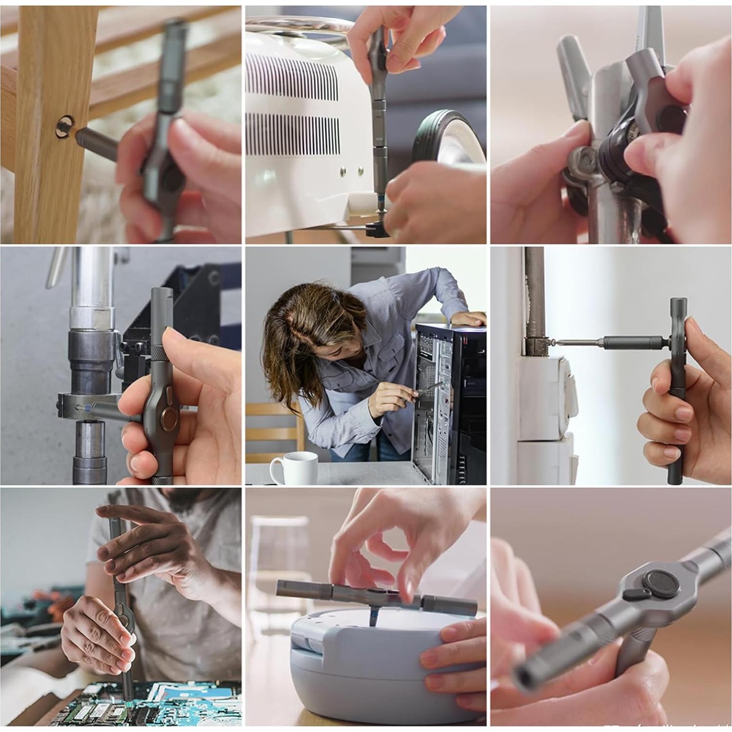 Juego de Destornilladores Magnéticos 42 Piezas Faireach