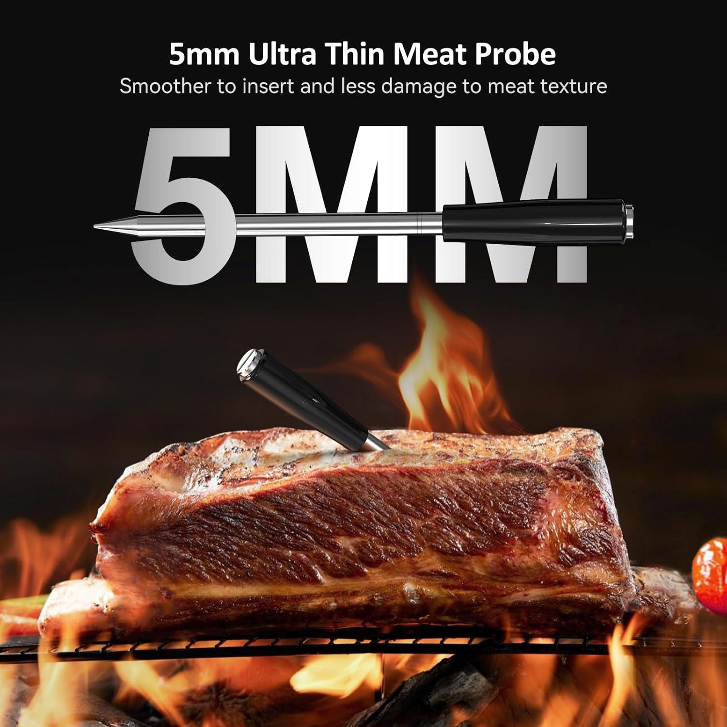 Termómetro de Carne Bluetooth GrillBliss GB-21-B Inalámbrico