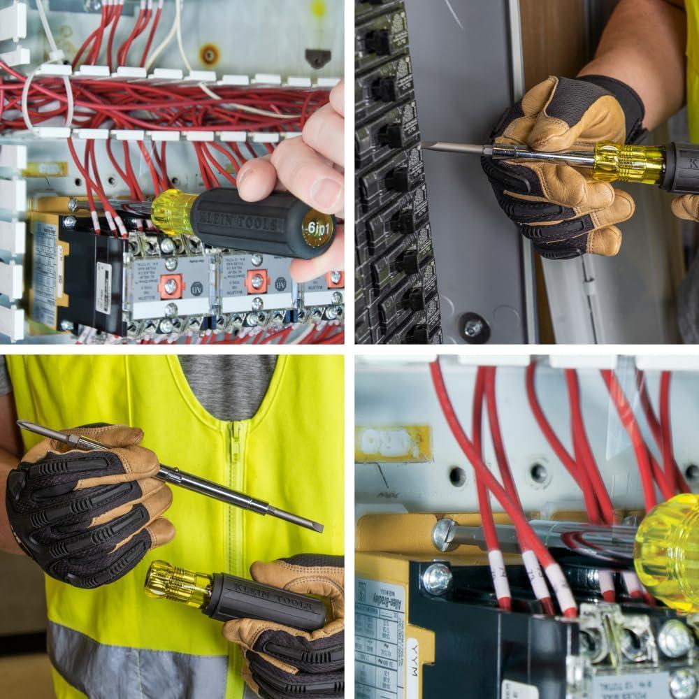 Destornillador múltiple Klein Tools 32559 6 en 1 ergonómico