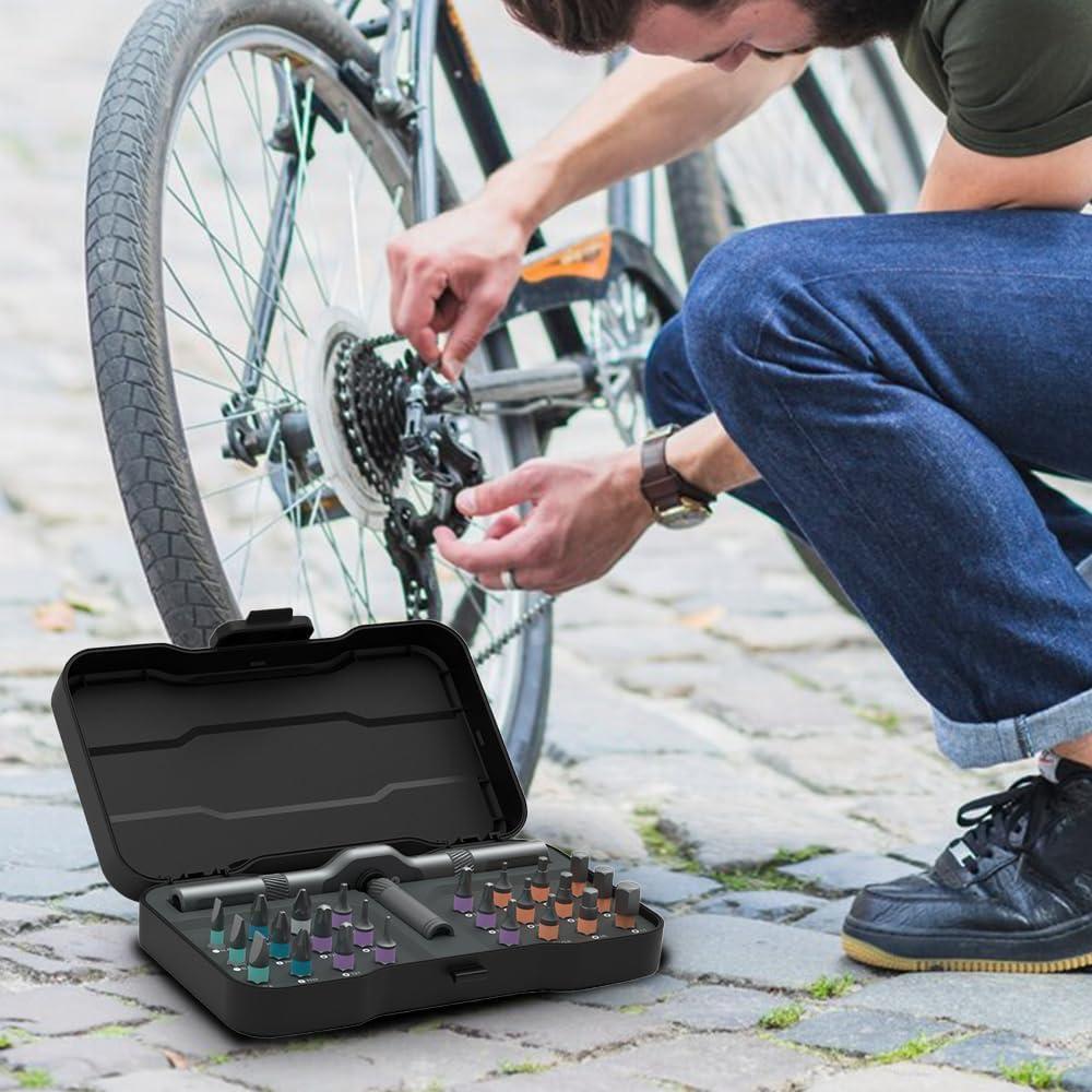 Juego de Destornillador Magnético 24 en 1 AULCTR Ergonómico