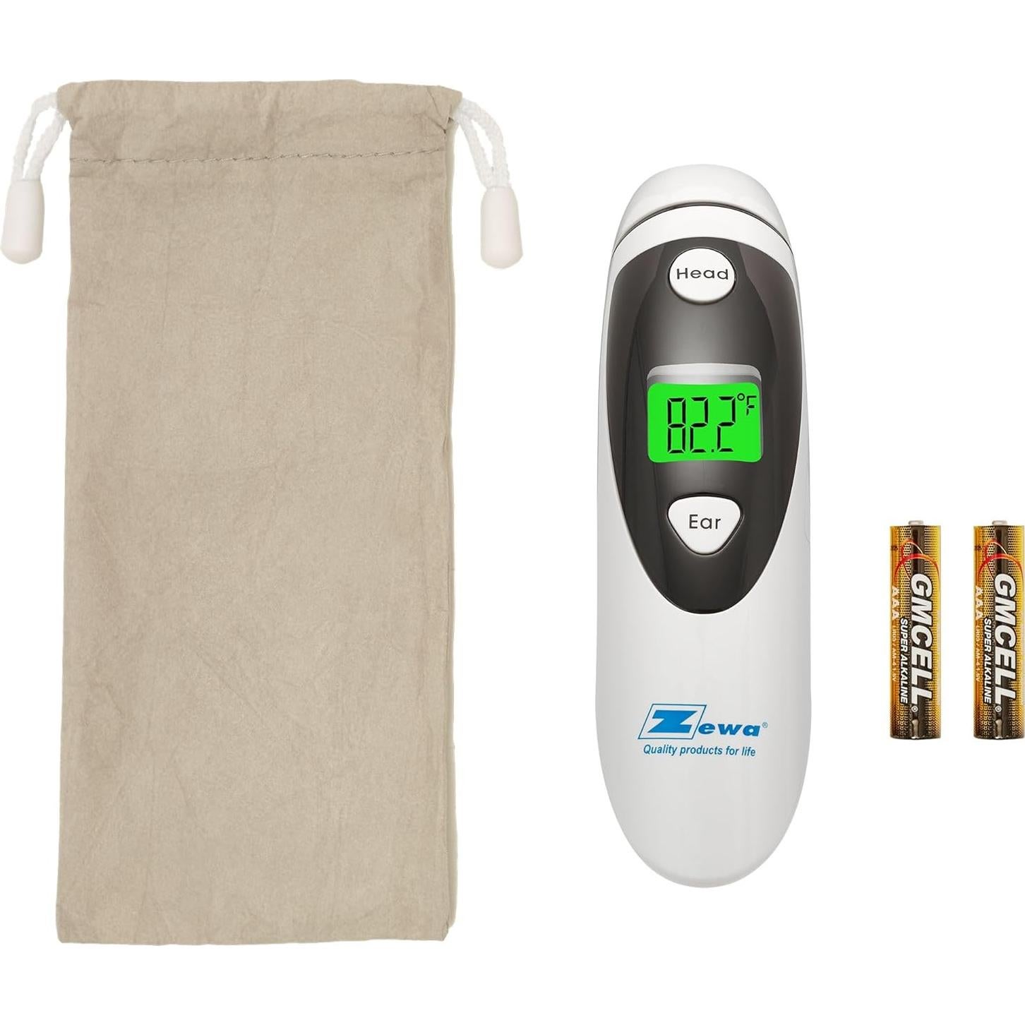 Termómetro Infrarrojo Zewa 11115 | Sin Contacto | Bluetooth 4.0