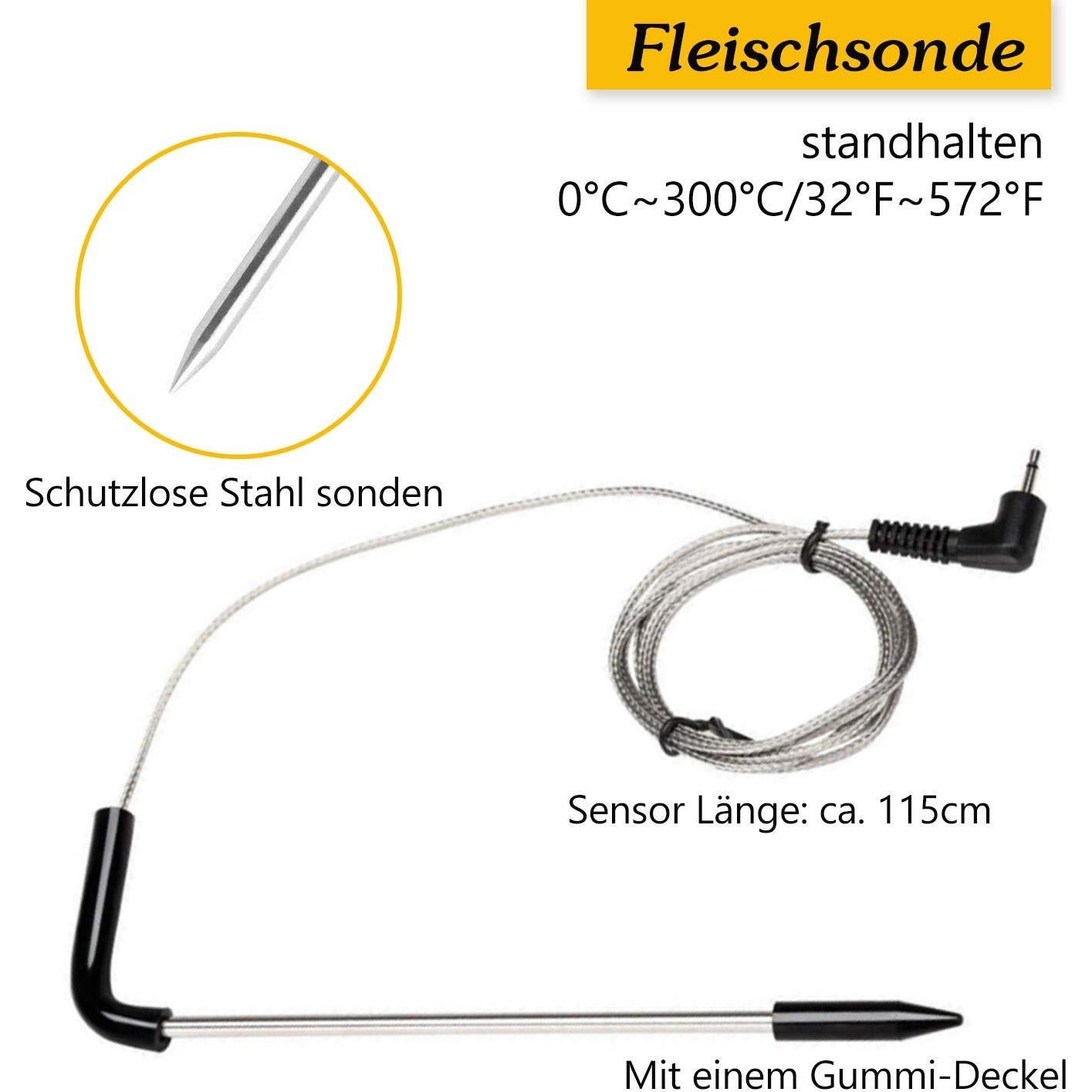 Termómetro Digital Inalámbrico Inkbird IBT-2X con 2 Sondas