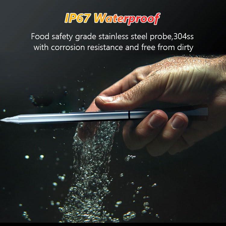 Termómetro de Carne Inalámbrico PULEKESI Smt-01 con App