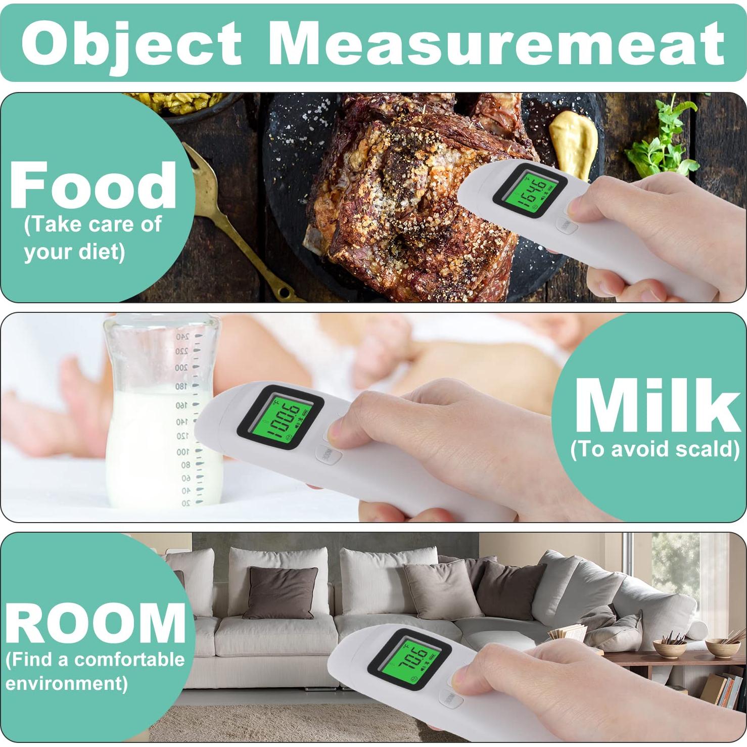 Termómetro Infrarrojo Bluetooth MAIYUE HR01-0829 para Adultos y Niños