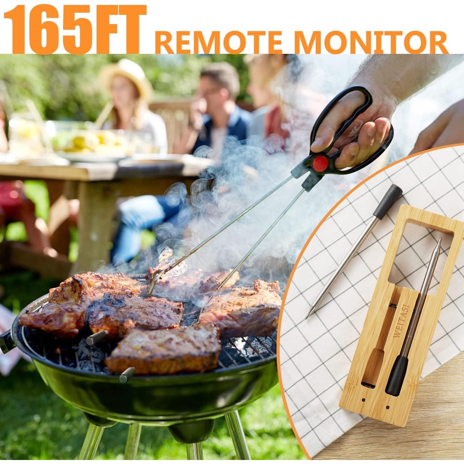 Termómetro de Carne Inalámbrico WEITASI CXL001 Bluetooth IP67