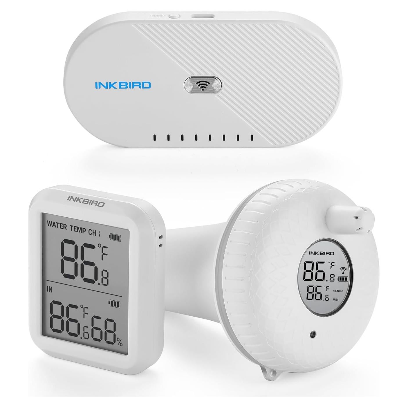 Termómetro Inalámbrico para Piscina INKBIRD con WiFi y APP