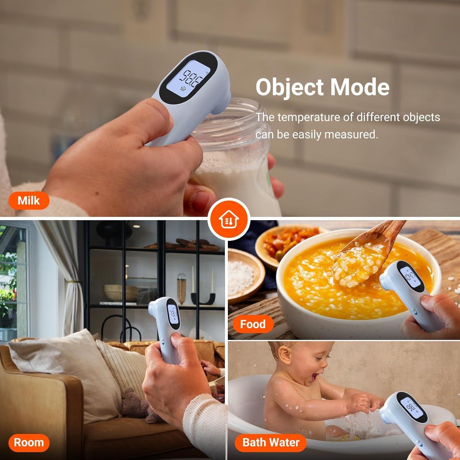 Termómetro Digital Infrarrojo iHealth PT9L 3-en-1 para Adultos y Niños