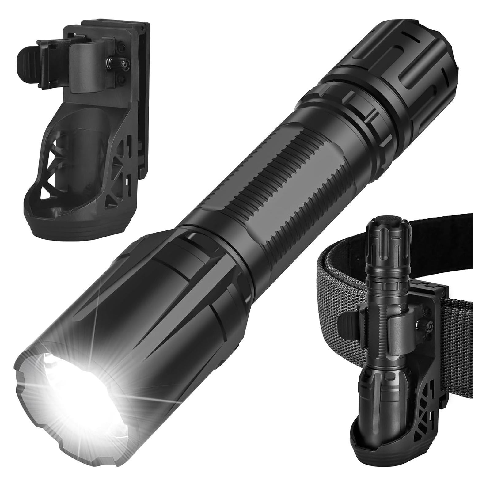 Linterna Táctica SAOPRKLER V2 2350 Lúmenes IP68 685.8m