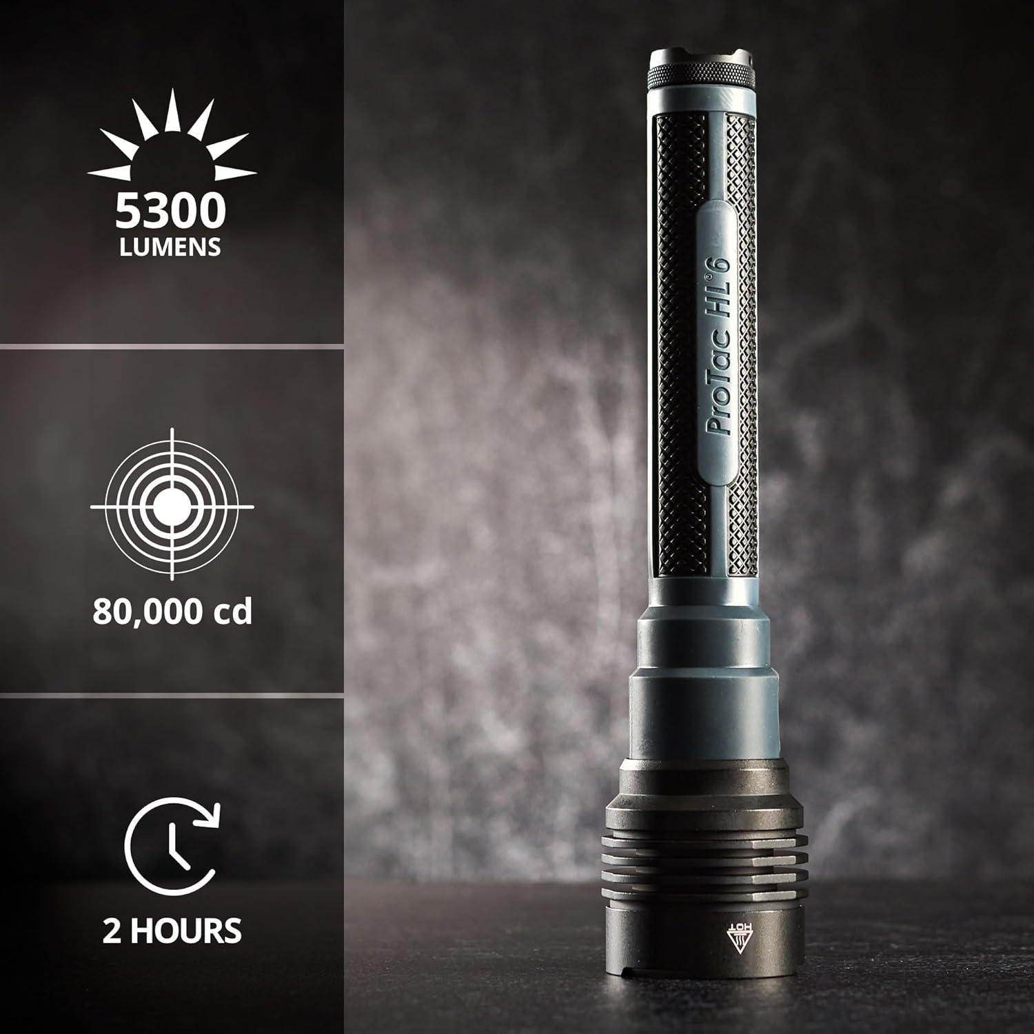 Linterna Recargable Streamlight ProTac HL-6 5300 Lúmenes