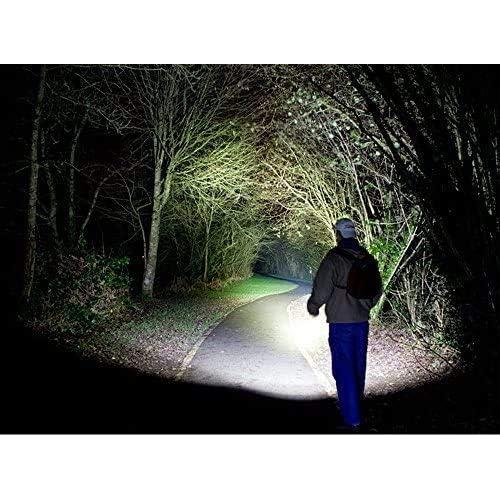 Linterna LED EcoGear FX TK120 - 5 Modos, Zoom, 2 Pzs