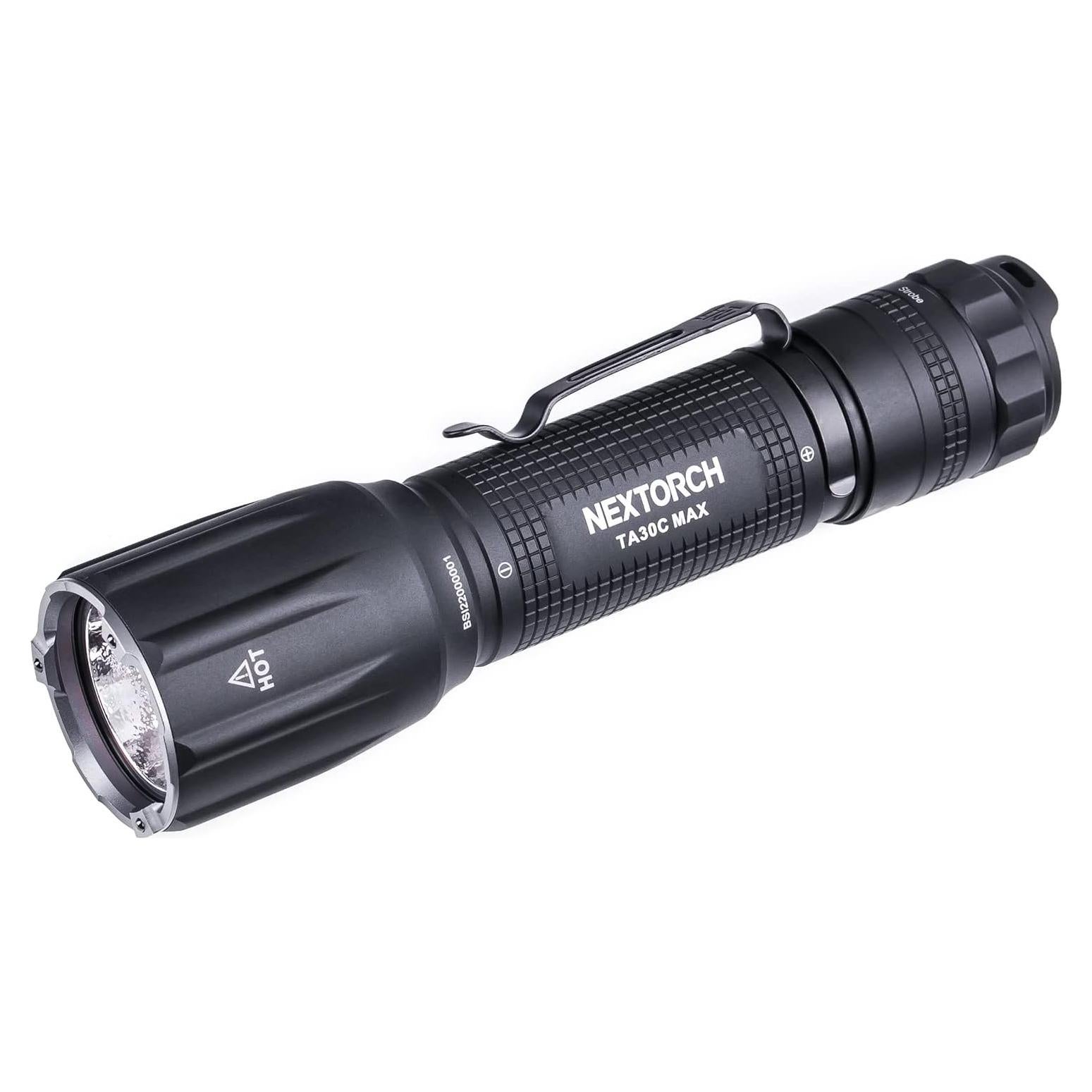 Linterna Táctica NEXTORCH TA30C MAX 3000 Lúmenes Recargable