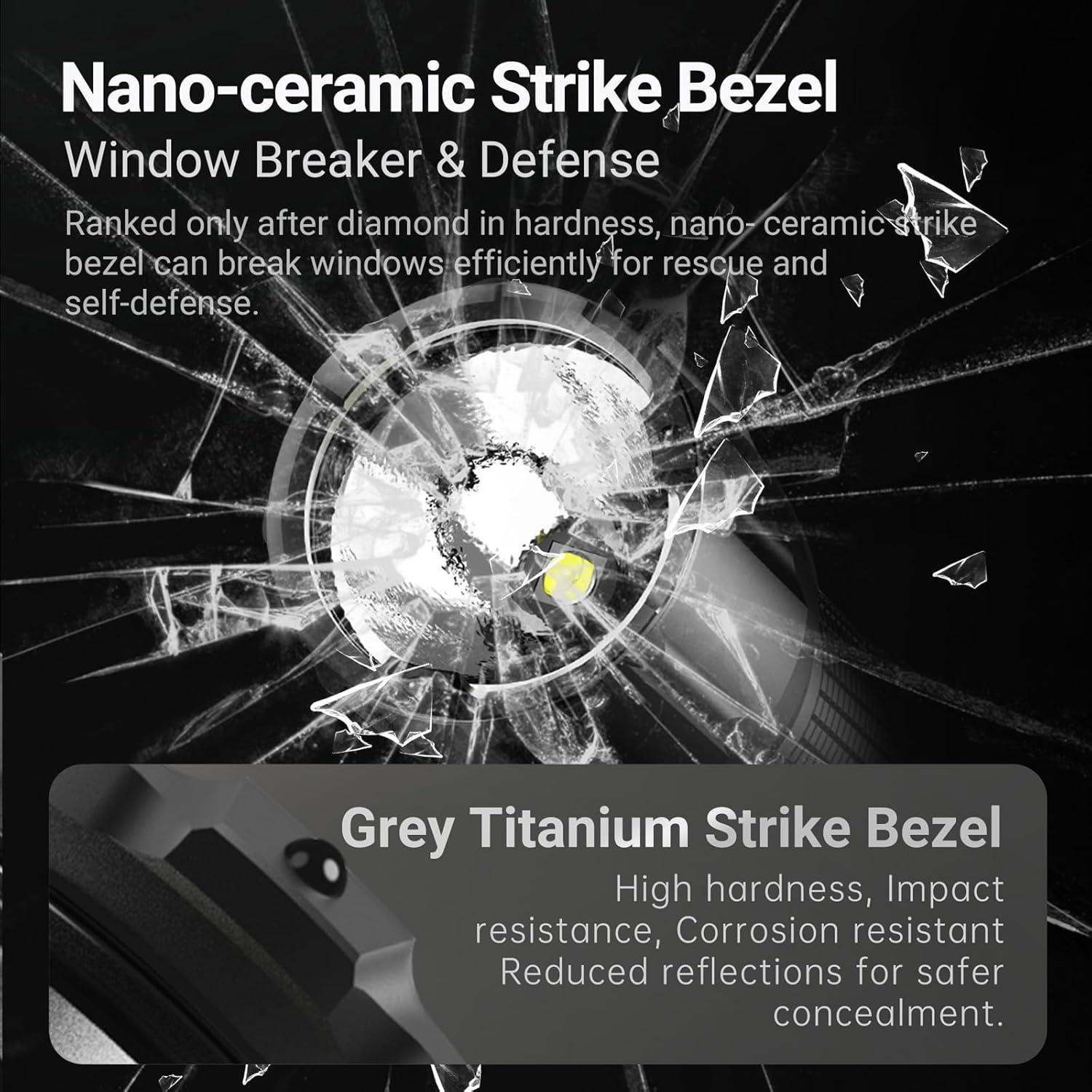 Linterna Táctica NEXTORCH TA30C MAX 3000 Lúmenes Recargable