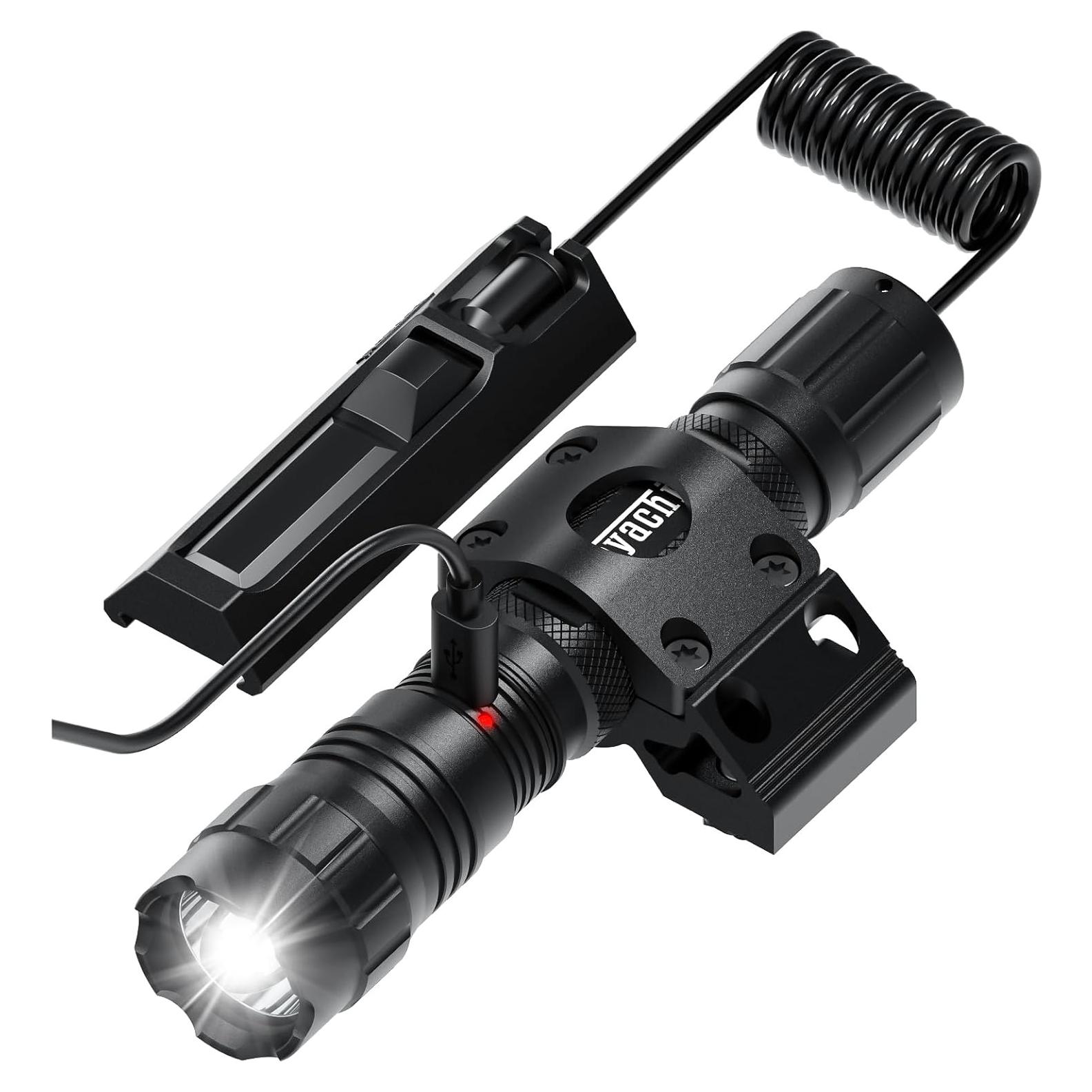 Linterna Táctica Recargable Feyachi FL-37 1500 Lúmenes IPX7