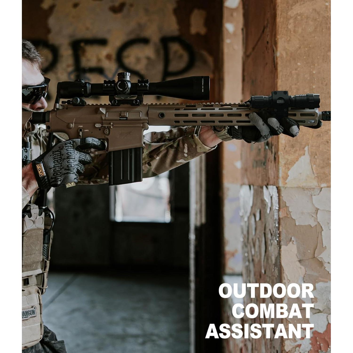 Linterna Táctica Recargable Feyachi FL-37 1500 Lúmenes IPX7