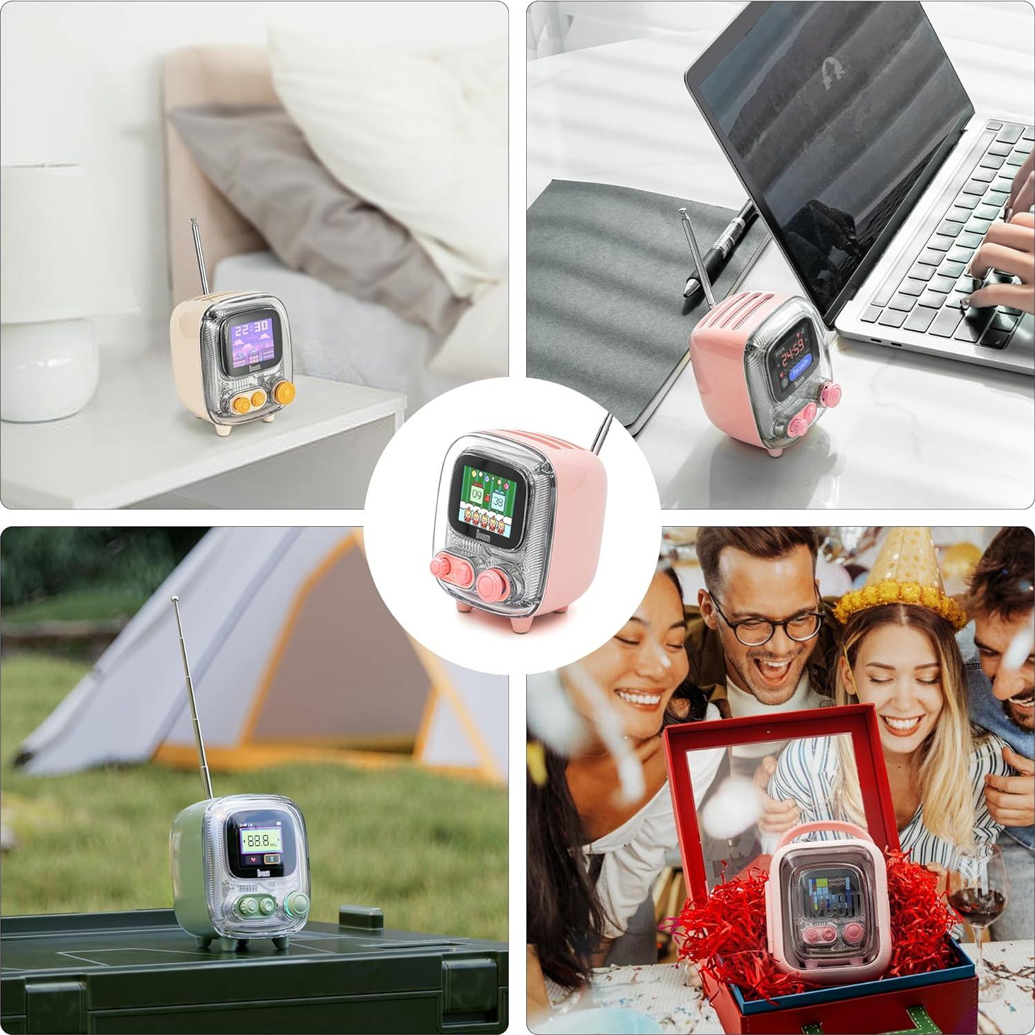 Paquete Divoom: Altavoz Retro Tiivoo + Itour-S Portátil Bluetooth