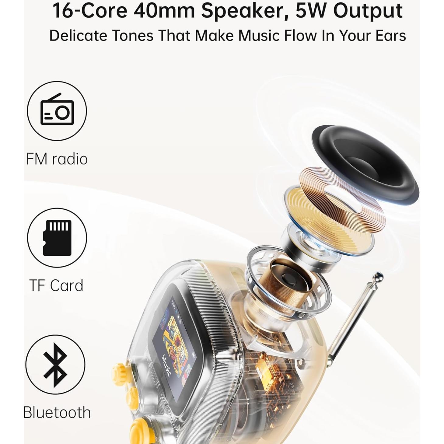 Combo Altavoz Bluetooth Divoom Tiivoo + Cargador GaN 65W