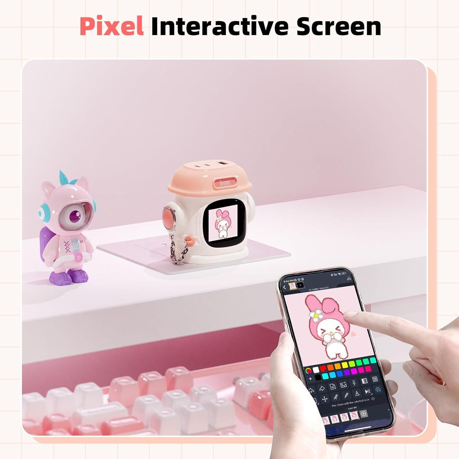 Altavoz Bluetooth Divoom Portátil + Cargador Rápido 10W