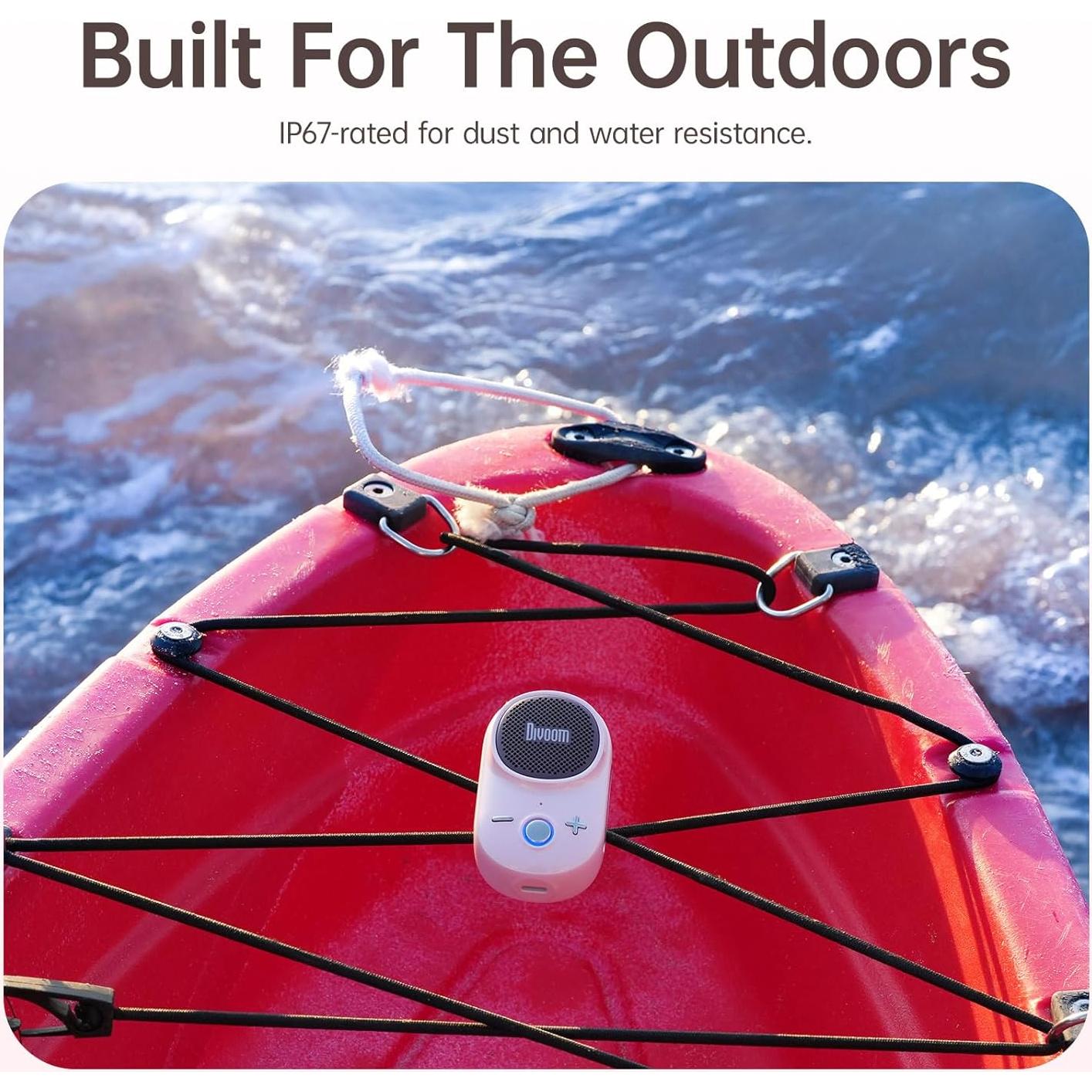 Altavoz Bluetooth Divoom Portátil con Cargador Rápido