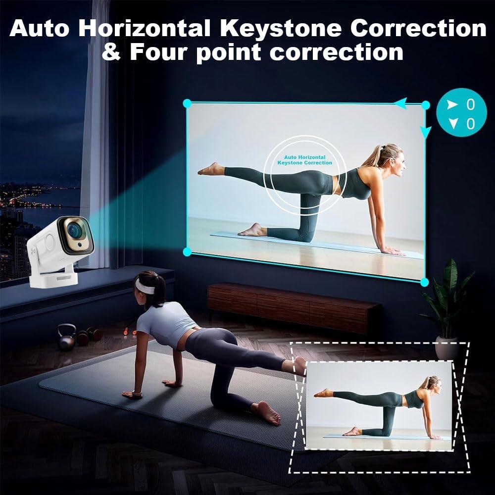 Proyector Mini Crelander HY310PRO Full HD 1080P Wifi Bluetooth